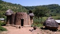 Traditional Tammari people village of Tamberma at Koutammakou, the Land of the Batammariba, Kara region, Togo