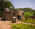 Traditional Tammari people village of Tamberma at Koutammakou, the Land of the Batammariba, Kara region, Togo