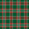 Traditional tartan seamless pattern