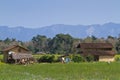 Traditional taru house in Bardia, Nepal