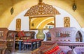 In traditional teahouse, Mahdia, Tunisia