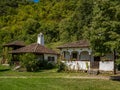 Traditional 19th century Serbian house at Lepenski Vir, Serbia