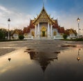 Traditional Thai architecture, Marble Temple name Wat Benjamaborphit