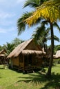 Traditional Thai bungalow made of ecological friendly materials Royalty Free Stock Photo