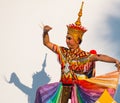 traditional thai costume, Bangkok Royalty Free Stock Photo