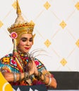 Traditional thai costume, Bangkok Royalty Free Stock Photo