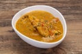 Traditional thai curry chicken soup Royalty Free Stock Photo