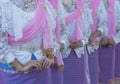 Traditional thai dance dress Royalty Free Stock Photo