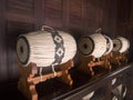 Traditional Thai drums
