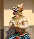 Traditional Thai figurehead, Hanuman the monkey leader in Ramayana story