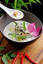 Traditional thai green curry Royalty Free Stock Photo
