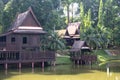 Traditional Thai House Royalty Free Stock Photo