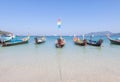 Traditional thai longtail boat Royalty Free Stock Photo