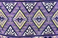 Traditional thai sarong pattern texture background. Royalty Free Stock Photo
