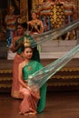 Traditional Thai show in Nongnooch Garden in Pattaya, Thailand