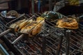 Pla pao Kuae - Thai style grilled fish