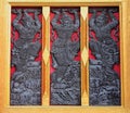 Traditional Thai style carving