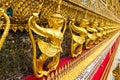 Traditional thai style garuda statue Royalty Free Stock Photo
