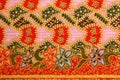 Traditional Thai style native fabric weave Royalty Free Stock Photo