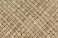 traditional thai style pattern nature background of brown handicraft weave texture bamboo surface for furniture materia Royalty Free Stock Photo