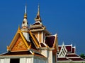 Traditional Thai style pavilions at Buddhist temple