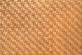 Traditional thai style rattan pattern made from bamboo handcraft Royalty Free Stock Photo