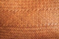 Traditional Thai style weave pattern Royalty Free Stock Photo