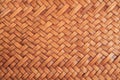 Traditional Thai style weave pattern Royalty Free Stock Photo