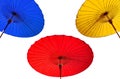 Traditional Thai umbrella Royalty Free Stock Photo