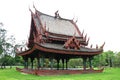 Traditional Thai wooden house