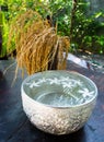 Traditional thailand perfume water mixes