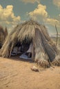 African hut Royalty Free Stock Photo