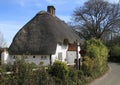 Traditional thatched cottage Royalty Free Stock Photo