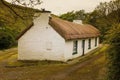 Traditional thatched cottage. county Donegal. Ireland Royalty Free Stock Photo