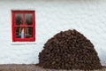 Traditional thatched cottage. Kerry. Ireland