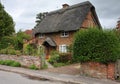 Thatched English Village Cottage Royalty Free Stock Photo