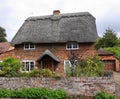 Thatched English Village Cottage Royalty Free Stock Photo