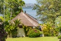 Traditional thatched roof in Bali