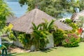 Traditional thatched roof in Bali