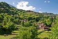 Traditional tibetan Danba village Jiaju in China