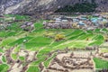 Traditional tibetan folk residential