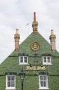 Traditional tiled pub