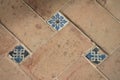 Traditional tile tiles from old house Spain Royalty Free Stock Photo