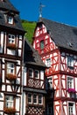 Traditional timber houses in Mosel Valley Germany