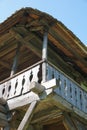 Traditional timber work detail at a rural house