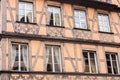 Traditional timbered house in petite france,Strasbourg,Alsace,France Royalty Free Stock Photo