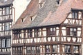 Traditional timbered house in petite france,Strasbourg,Alsace,France Royalty Free Stock Photo