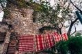 Traditional Towels near 2. Murat Hamam, Bath from 15th century in Iznik