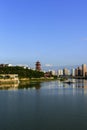 Yuewang tower in Mianyang,Sichuan,China