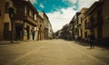 Teror main streets Royalty Free Stock Photo